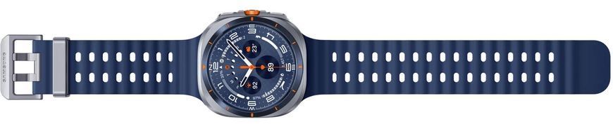 Смарт-годинник Samsung Galaxy Watch Ultra (2025) 47мм e-SIM (L705) 1.5", 480x480, sAMOLED, BT 5.3, NFC, 2/64ГБ, синій титановий (SM-L705FZB2SEK) [110949]
