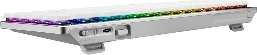Клавіатура бездротова Asus ROG Falchion RGB WL BT White (90MP03EC-BKMA10) [616057]