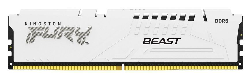 Пам'ять ПК Kingston DDR5 16GB 6800 FURY Beast FURY Beast White EXPO (KF568C34BBE-16) [114581]