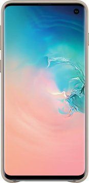 Чохол-накладка Samsung Leather Cover для Samsung Galaxy S10 SM-G973 Gray (EF-VG973LJEGRU) [614826]
