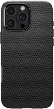 Чохол Spigen для iPhone 16 Pro, Liquid Air, Matte Black (ACS08117) [108286]