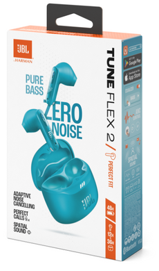 Гарнітура JBL TUNE FLEX 2 Turquoise (JBLTFLEX2TQE) [201403]