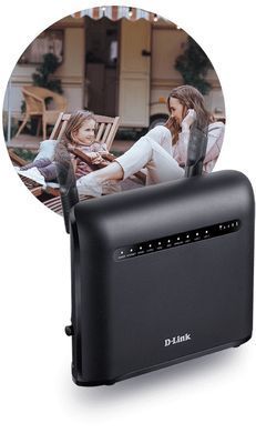 Маршрутизатор D-Link AC1200, 4G/LTE, 4xGE LAN, 1xGE WAN, Слот для SIM-картки (DWR-953V2) [104565]