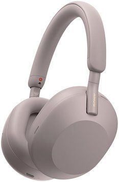Навушники Over-ear Sony WH-1000XM5 BT 5.2, ANC, Hi-Res, AAC, LDAC, Wireless, Mic, Рожевий (WH1000XM5P.CE7) [107454]