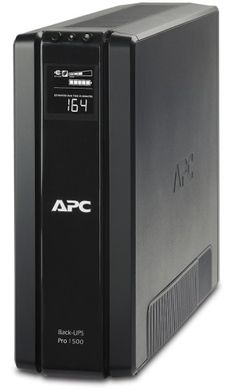 APC Джерело безперебійного живлення Back-UPS Pro 1500VA/865W, LCD, USB, 3+3 Schuko (BR1500G-RS)