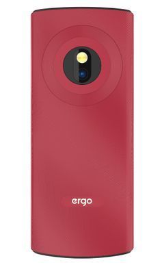 Мобiльний телефон Ergo B185 Dual Sim Red (B185 Red) [619389]