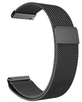 Ремінець BeCover Milanese Style для Xiaomi Amazfit Bip (20mm) Lite/Bip S Lite/GTR 42mm/GTS/TicWatch S2/TicWatch E/GTS 3/GTS 2 mini Gray (707681) [615381]