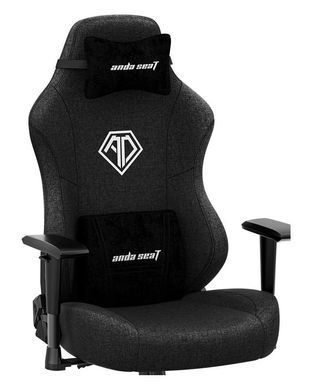 Крісло для геймерів Anda Seat Phantom 3 Size L Fabric Black (AD18Y-06-B-F) [614519]