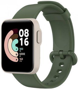 Ремінець BeCover для Xiaomi Mi Watch Lite/Redmi Watch 2/Redmi Watch 2 Lite Dark Green (707645) [611715]