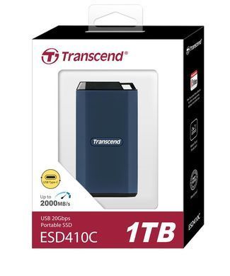 Портативний SSD Transcend 1TB USB 3.2 Gen 2x2 Type-C ESD410C R2000/W2000MB/s (TS1TESD410C) [110028]