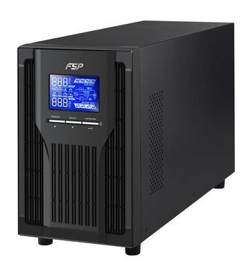 Джерело безперебійного живлення FSP Champ 1K, 1000VA/900W, LCD, USB, 3xSchuko (CH-1101TS) (PPF8001300) [102939]