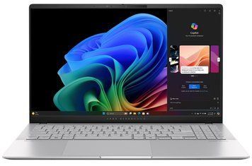 Ноутбук ASUS Vivobook S 15 S5507QA-MA044W 15.6" 3K OLED, Qualcomm X Plus X1P 42 100, 16GB, F512GB, UMA, Win11, Сріблястий (90NB14Q2-M004D0) [100150]