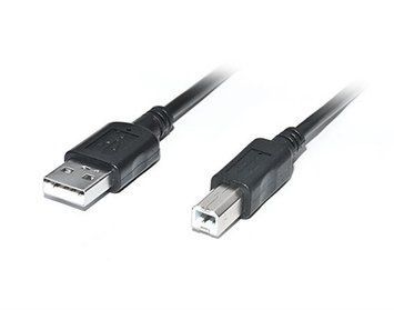 Кабель REAL-EL Pro USB - USB Type-B V 2.0 (M/M), 3 м, чорний (EL123500027) [603960]