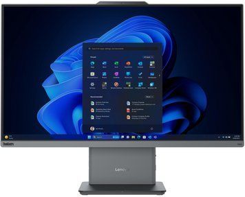Комп'ютер персональний моноблок Lenovo ThinkCentre neo 50a 27-G5 27" FHD IPS AG, Intel i7-13620H, 32GB, F512GB, UMA, WiFi, кл+м, NoOS, сірий (12SA000EUI) [102819]
