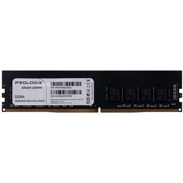 Модуль пам`ятi DDR4 16GB/3200 Prologix (PRO16GB3200D4) [606231]