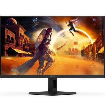 Монітор TFT 27" AOC, IPS, 180Гц, 1мс, HDMIx2, DP, колонки, чорний (27G4XE) [400521]