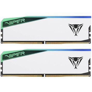 Модуль пам`яті DDR5 2x16GB/6000 Patriot Viper Elite 5 RGB (PVER532G60C30KW) [612684]