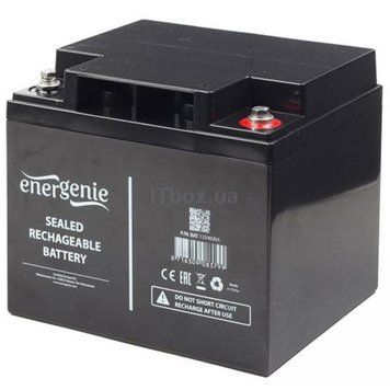 Акумуляторна батарея EnerGenie 12V 40AH AGM (BAT-12V40AH) [620803]