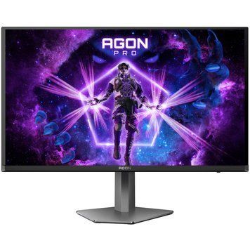 Монітор TFT 27" AOC AGON, QD-OLED QHD 2K, 280Гц, 0,03мс, 2xHDMI, 2xDP, USB-hub, HAS, Pivot, чор.-с (AG276QZD2) [400823]