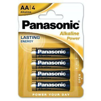 Батарейка Panasonic LR06/AA Alkaline (4шт) (5410853039273) [806152]