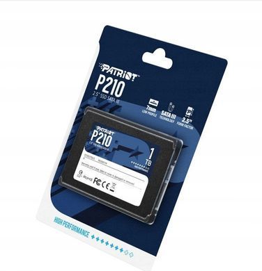 Накопичувач SSD 1TB Patriot P210 2.5" SATAIII TLC (P210S1TB25) [608096]