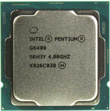 Процесор Intel Pentium Gold G6400 4.0GHz (4MB, Comet Lake, 58W, S1200) Tray (CM8070104291810) [619648]