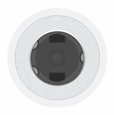Адаптер Apple Lightning - 3.5 mm (M/F) A1749 White (MMX62) OEM (MMX62-OEM) [615805]