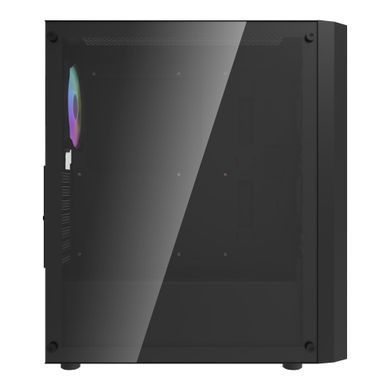 Корпус для комп'ютера DARK FLASH DK351 ATX без блока живлення, чорний (DK351 BLACK) [503234]