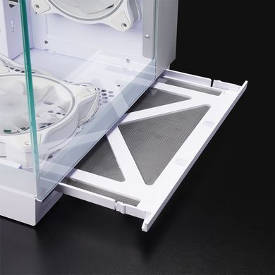 Корпус Chieftec VISIO ATX, без БЖ, White (GM-30W-TG-OP) [403924]