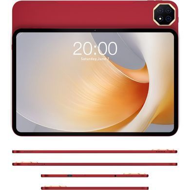 Планшет Teclast T65 PLUS 13.4&rdquo; FHD 120Hz / 8GB / 128GB / G99 / 10000mAh / LTE / 8+13Mp / Metal / Red (T65_PLUS_8_128) [405575]