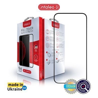 Захисне скло Intaleo Full Glue ESD для Apple iPhone 15 Pro Max Black (1283126577345) [616206]
