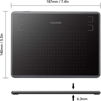 Графічний планшет Huion 4.8"x3" H430P (H430P_HUION)