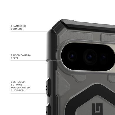 Чохол UAG для Google Pixel 10 Pro, Pathfinder Clear MagSafe, Ash (614469113140) [112691]