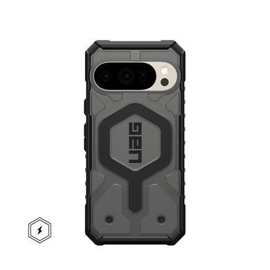 Чохол UAG для Google Pixel 10 Pro, Pathfinder Clear MagSafe, Ash (614469113140) [112691]