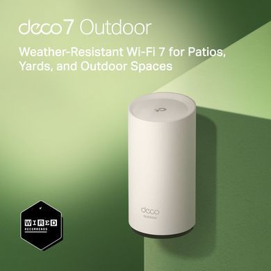 WiFi Mesh-система TP-Link Deco BE25-Outdoor (1-pack) (Deco BE25-Outdoor(1-pack)) [621200]