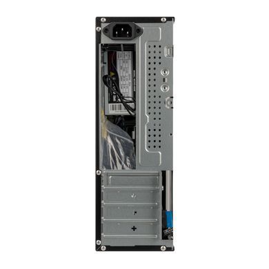 Корпус Prologix E106 Slim Black Door 400W (E106 Slim 400W) [608683]