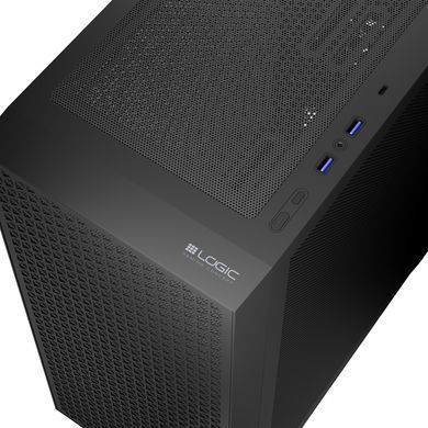 Корпус LogicConcept DART PRO MIDI BLACK MESH fans 4x120mm без БЖ ATX (AT-DART-PRO-0000-10) [402977]