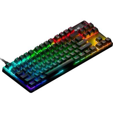 Клавіатура ігрова SteelSeries Apex Pro TKL UA HyperMagnetic Switches, OmniPoint 2.0, OLED (64856) [401047]