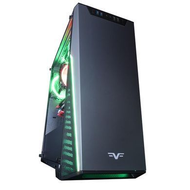 Корпус Frime MarkIII 2*3.0 без БЖ (MarkIII-U3-GLS-3RGBF-WP) [619108]