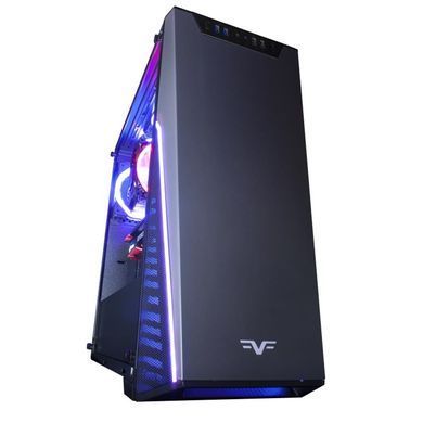 Корпус Frime MarkIII 2*3.0 без БЖ (MarkIII-U3-GLS-3RGBF-WP) [619108]