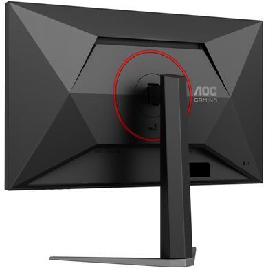 Монітор TFT 27" AOC, Fast IPS, 200Гц, 2хHDMI, DP, HAS, Pivot, кол., чорно-червоний (27G4HA) [403505]