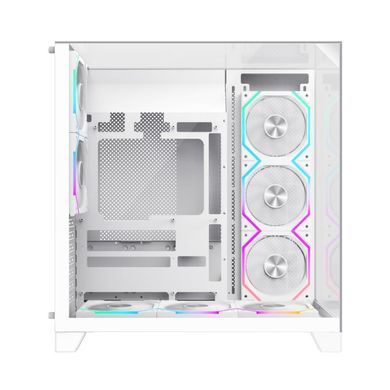 Корпус для комп'ютера ATX W/O PSU INFINITY PRO WH GAMEMAX (9101-0000R0157) [503644]
