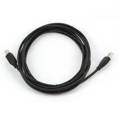 Кабель Cablexpert USB - USB Type-B V 2.0 (M/M), 1.8 м, чорний (CCP-USB2-AMBM-6) [608465]