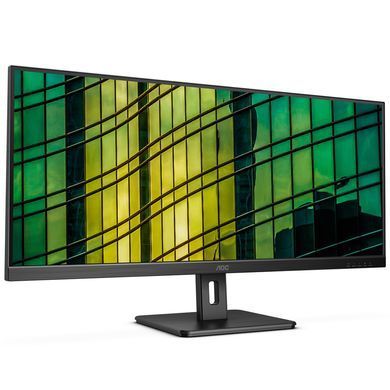 Монітор TFT 34" AOC, WQHD, VA, 100Гц, 2х HDMI, DP, чорний (U34E2M) [402471]