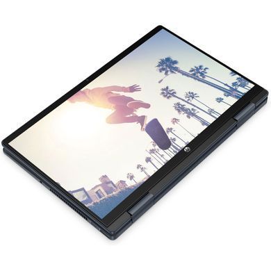 Ноутбук HP Pavilion x360 14-ek2016ua 14''FHD IPS Ts,300n/Core5-120U(5.0)/16Gb/SSD512Gb/Intl Gr/FPS/DOS/Синій (A0NB9EA) [400084]