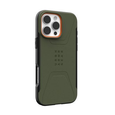 Чохол UAG для iPhone 16 Pro Max, Civilian Magsafe, Olive Drab (114445117272) [108730]