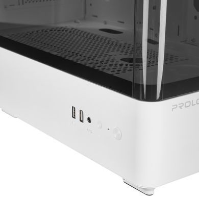 Корпус Prologix (Lumi GM-01AW Glass White) [608747]