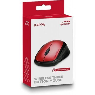 Миша бездротова SpeedLink Kappa Red (SL-630011-RD) [606337]