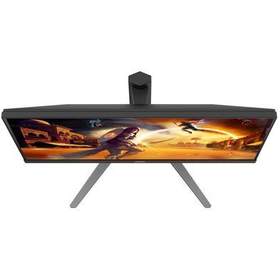 Монітор TFT 27" AOC, Fast IPS, 200Гц, 2хHDMI, DP, HAS, Pivot, кол., чорно-червоний (27G4HA) [403505]