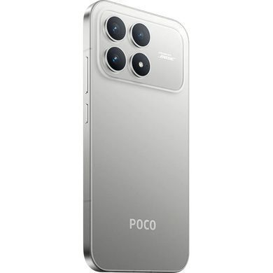 Смартфон (Poco F8 Pro 12/256GB Titanium Silver) [616672]